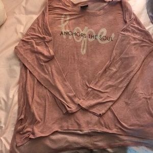 Lightweight graphic sweater